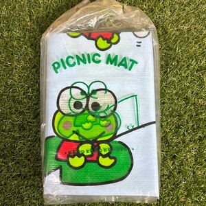 * Sanrio / Kero Kero Keroppi / at that time thing / unused / picnic mat / seat /99×179/ rare *