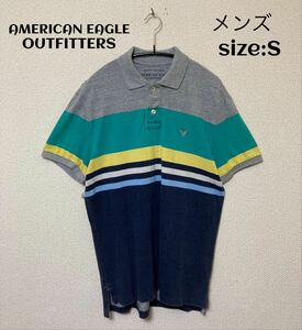 AMERICAN EAGLE OUTFITTERS ポロシャツ USA輸入古着S