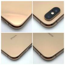 【SIMロック解除済】 iPhone XS ゴールド 256GB docomo◯ スマートフォン 本体のみ Apple アップル_画像5