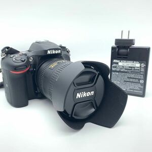 【稼働品】 Nikon ニコン D7200 AF-S NIKKOR 18-200mm 1:3.5-5.6G Ⅱ ED DX デジタル一眼レフカメラ 