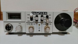 ♪♪NASA 72GX-Ⅱ 28MHz改造済トランシーバー アマチュア無線 フルch ♪♪