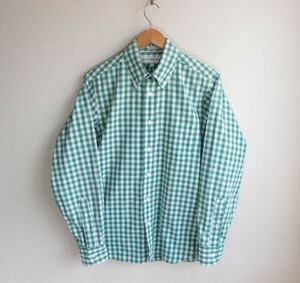 USA製 インディビジュアライズドシャツ チェック柄 長袖 シャツ / 米国製 INDIVIDUALIZED SHIRTS