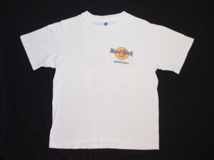 90'S USA製 ハードロックカフェ ホノルル バックプリント 入り Tシャツ / Hard Rock Cafe HONOLULU