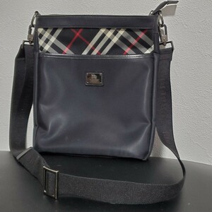 1円～BURBERRY バーバリー ブラックレーベル ショルダーバッグ 979