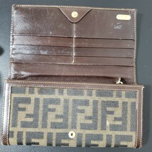 1円～FENDI フェンディ 二つ折り財布 長財布 4個セット まとめ売り ズッカ ズッキーノ 044_画像7