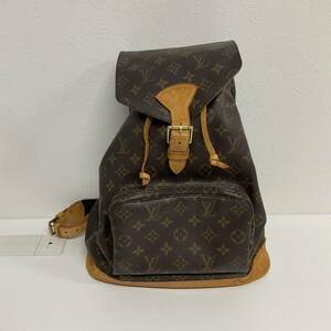 営KZ358-80◆ LOUIS VUITTON ／ルイヴィトン　モノグラム モンスリ リュックサック バックパック　【H35cm×W30cm×D12cm】