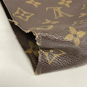 DA0292-60◆ LOUIS VUITTON ／ルイヴィトン ポッシュトワレット セカンドバッグ クラッチバッグ ブラウン ポーチの画像4