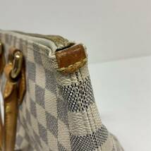 営AD775-80◆ LOUIS VUITTON ルイヴィトン ダミエ アズール サレヤPM 【N51186】トートバッグ_画像6