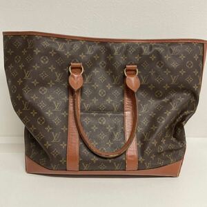 営MK020-140◆ LOUIS VUITTON ルイヴィトン モノグラム サック ウィークエンドGM モノグラム トートバッグ 【M42420】