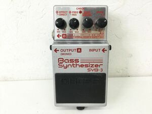 ●営HS274-60　BOSS ボス SYB-3 Bass Synthesizer ベース用 エフェクター ベース・シンセサイザー