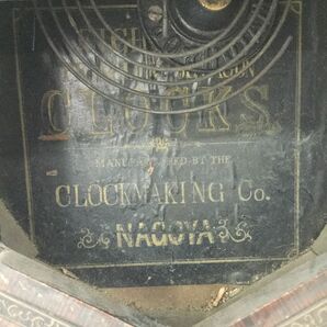 ●営KZ922-100 CLOOKS NAGOYA 振り子ゼンマイボンボン八角時計 アンティーク 掛時計の画像5