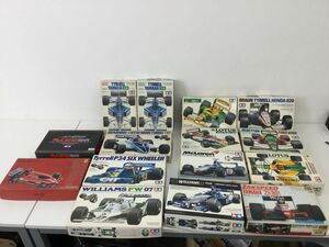 ●営KZ929-120【未組立】レーシングカー　プラモデル　15点セット　TAMIYA　Hasegawa　等