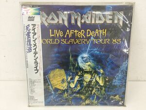 ●営SR202-80　国内盤 IRON MAIDEN /死霊復活 LIVE AFTER DEATH WORLD SLAVERY TOUR '85/96LS2004 LD レーザーディスク