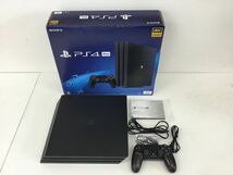 ●営KW921-140　PS4Pro 本体/箱 VRセット ブラック SONY PlayStation4 CUH-7200B　VR　CUHJ-16006　VRソフト　HORI　カラオケマイク　_画像2