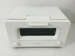 ●営SR211-100　BALMUDA バルミューダ The Toaster スチームトースター K01A-WS 2016年製