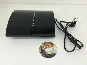 ●営HS316-100　PS3 CECHB00 プレイステーション プレステ3 ブラック/ソフト付き ドラゴンボール