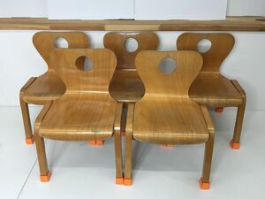●代DM215-200　木製 子供用　チャイルドチェア　アンティーク子供椅子　幼児用
