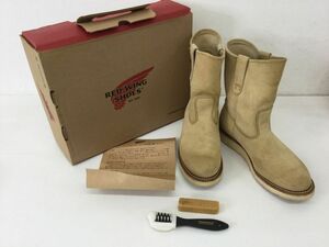 ●営KZ973-100　RED WING　レッドウィング　PECOS BOOTS　ペコスブーツ　8168　スエード　サイズ28ｃｍ