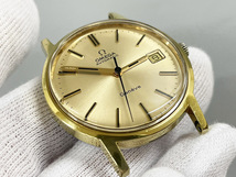 OMEGA オメガ ジュネーブ デイト オートマ ヴィンテージ 稼働 ゴールド文字盤 メンズ 腕時計_画像2