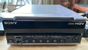 SONY HVR-M15J operation goods HDV recorder junk treatment 