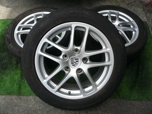 ＼(^o^)　 PORCHE　Porsche　Cayman　987　Genuine17 InchアルミWheels　5穴　3本　N52404060