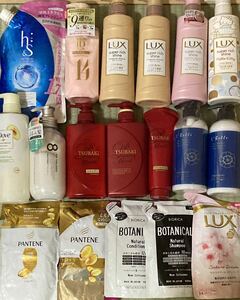  shampoo treatment hair care body soap LUX TSUBAKI bread te-n together large amount set 