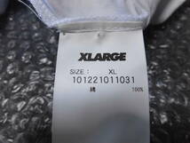 定価6600円 未使用 XLARGE エクストララージ HOT ROAD　長袖Tシャツ XLサイズ かなり大きめ ホワイト 白 ( ロンT 長T )　ホットロード_画像6