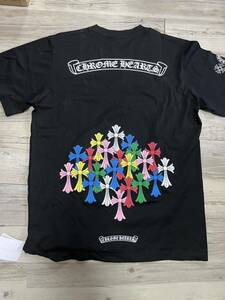  Chrome Hearts short sleeves multicolor T-shirt silver chrome hearts long T