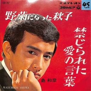 C00200123/EP/島和彦「野菊になった秋子 / 禁じられた愛の言葉 (1966年・SAS-787)」