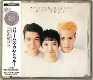 D00161490/CD/Dreams Come True「Wonder 3(ESCB-1104)」