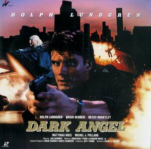 B00140865/LD/ドルフ・ラングレン「ダーク・エンジェル Dark Angel / I Come In Peace (1991年・PILF-7080)」