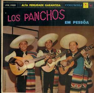 A00563978/LP/Trio Los Panchos(ロス・パンチョス)「Los Panchos Em Pessoa」