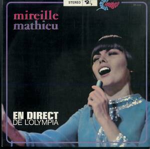 A00575459/LP/ミレイユ・マチュー (MIREILLE MATHIEU)「En Direct De L'Olympia パリ・オランピアのミレイユ・マチュー (1968年・SR-