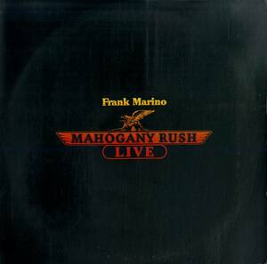 A00586991/LP/フランク・マリノ&マホガニー・ラッシュ「Frank Marino & Mahogany Rush Live (1978年・25AP-892・ブルースロック・ハード