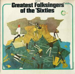 A00589178/LP2枚組/V.A.「Greatest Folksingers Of The Sixties (1972年・VSD-17/18・フォークロック)」