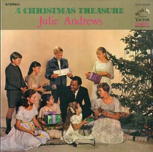 A00589392/LP/ジュリー・アンドリュース with アンドレ・プレヴィン「A Christmas Treasure (1967年・SHP-5658・ヴォーカル)」