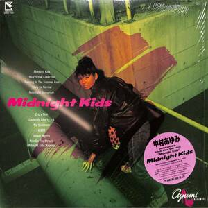 A00574559/LP/中村あゆみ「Midnight Kids (1984年・28HB-7001・シンセポップ)」
