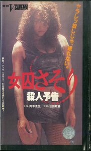 H00016841/VHSビデオ/岡本夏生「女囚さそり 殺人予告」