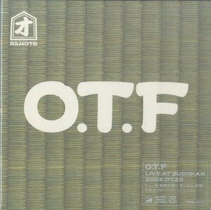 D00131712/CD/O.T.F(オシャレトラックファクトリー・RIPSLYME・リップスライム)「Live At Budokan 2002.07.25 (2002年・WINR-82115・ヒッ