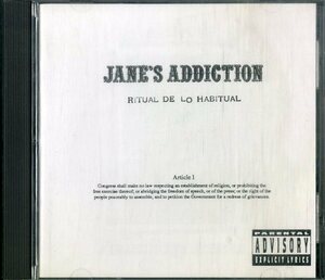 D00156519/CD/Jane's Addiction「Ritual De Lo Habitual」
