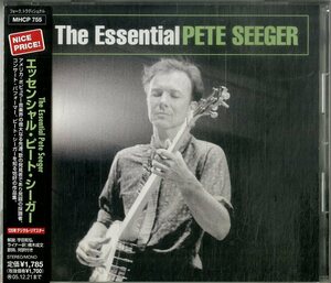 D00160494/CD/ピート・シーガ─「The Essential Pete Seeger (2005年・MHCP-755・フォーク)」