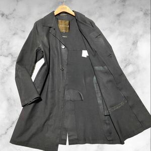 定価20万!!!定番!!!【マッキントッシュ MACKINTOSH】スコットランド製◎ハンドメイド ステンカラーコート ダンケルド ゴム引き M 黒