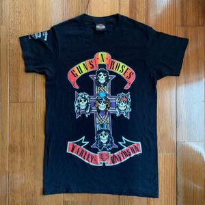 HARLEY-DAVIDSON ハーレーダビッドソン TシャツGUNS N’ ROSES ガンズアンドローゼス★バンドTシャツ★