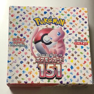 ポケモンカード 151 1BOX シュリンクなし