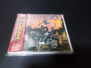 ★★★メタル廃盤CD／レア盤CD出品中！！　(^^♪ □ N.W.O.B.H.M.　バトルアクス／バーン・ディス・タウン