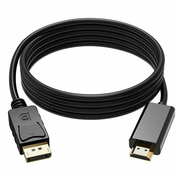DisplayPort to HDMI 変換ケーブル DP TO HDMI 3M