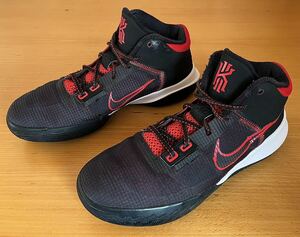  Nike NIKE kai Lee KYRIE полет LAP 4 баскетбол обувь 25cm черный чёрный красный Zoom zoom JORDAN Jordan KD Revlon PGbashu отправка \520