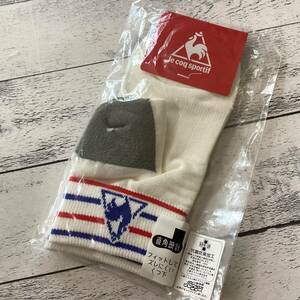 ☆5　ルコック　靴下　ソックス　22～24ｃｍ　抗菌防臭　直角設計　日本製　le coq sportif　ショート スニーカー　デサント　送140円～