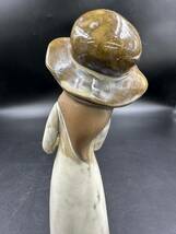 アンティーク 陶器 人形 ヨーロッパ製 フィギュリン 女性2体 置物 ビンテージ_画像7
