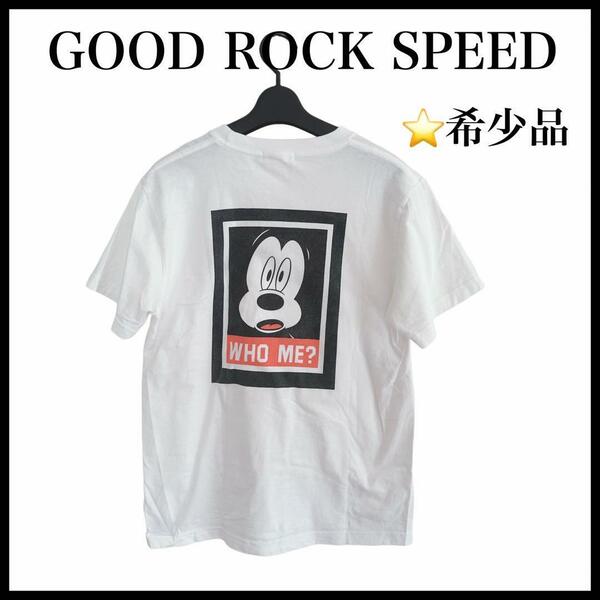 【GOOD ROCK　SPEED】Tシャツ　ミッキーマウス　フリーサイズ　希少品